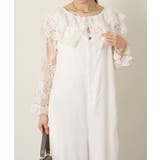 【Omekashi】レースラッフルブラウス | PAL GROUP OUTLET | 詳細画像9 