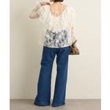 【Omekashi】レースラッフルブラウス | PAL GROUP OUTLET | 詳細画像26 