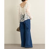 【Omekashi】レースラッフルブラウス | PAL GROUP OUTLET | 詳細画像29 