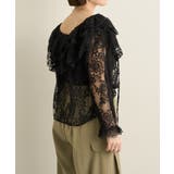 【Omekashi】レースラッフルブラウス | PAL GROUP OUTLET | 詳細画像43 