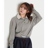 【RAY CASSIN】ボーダーポロT | PAL GROUP OUTLET | 詳細画像1 