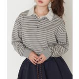 【RAY CASSIN】ボーダーポロT | PAL GROUP OUTLET | 詳細画像8 