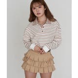 【RAY CASSIN】ボーダーポロT | PAL GROUP OUTLET | 詳細画像17 