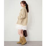 【Kastane】レイヤードミドルシャツジャケット | PAL GROUP OUTLET | 詳細画像12 