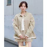 【Kastane】レイヤードミドルシャツジャケット | PAL GROUP OUTLET | 詳細画像1 