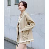 【Kastane】レイヤードミドルシャツジャケット | PAL GROUP OUTLET | 詳細画像2 