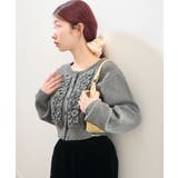 【Kastane】フリルチビニットカーディガン | PAL GROUP OUTLET | 詳細画像1