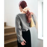 【Kastane】フリルチビニットカーディガン | PAL GROUP OUTLET | 詳細画像5