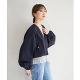 【Kastane】B ナイロンノーカラーブルゾン | PAL GROUP OUTLET | 詳細画像30