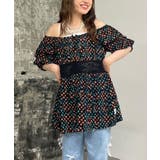 BLACK | 【Ciaopanic】H.S刺繍プリントレースチュニックワンピ | PAL GROUP OUTLET