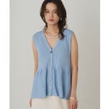 【Loungedress】ペプラムノースリKN | PAL GROUP OUTLET | 詳細画像7