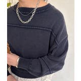 【DouDou】ピグメント加工スウエットライクニット | PAL GROUP OUTLET | 詳細画像10 