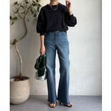 【DouDou】ピグメント加工スウエットライクニット | PAL GROUP OUTLET | 詳細画像12 