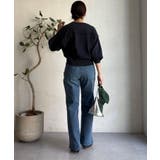 【DouDou】ピグメント加工スウエットライクニット | PAL GROUP OUTLET | 詳細画像15 