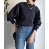 【DouDou】ピグメント加工スウエットライクニット | PAL GROUP OUTLET | 詳細画像16 