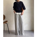 【DouDou】ピグメント加工スウエットライクニット | PAL GROUP OUTLET | 詳細画像4 