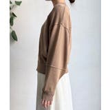 【DouDou】ピグメント加工スウエットライクニット | PAL GROUP OUTLET | 詳細画像40 