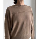 【DouDou】ピグメント加工スウエットライクニット | PAL GROUP OUTLET | 詳細画像43 