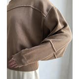 【DouDou】ピグメント加工スウエットライクニット | PAL GROUP OUTLET | 詳細画像45 