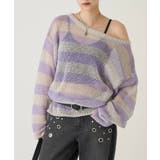 【WHO'S WHO gallery】ワイドボーダーメッシュニット | PAL GROUP OUTLET | 詳細画像18 