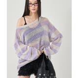 【WHO'S WHO gallery】ワイドボーダーメッシュニット | PAL GROUP OUTLET | 詳細画像22 