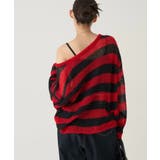 【WHO'S WHO gallery】ワイドボーダーメッシュニット | PAL GROUP OUTLET | 詳細画像41 