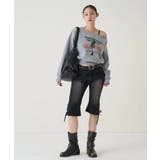 【WHO'S WHO gallery】レースアップデニムカプリパンツ | PAL GROUP OUTLET | 詳細画像9 