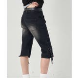 【WHO'S WHO gallery】レースアップデニムカプリパンツ | PAL GROUP OUTLET | 詳細画像12 