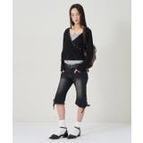 【WHO'S WHO gallery】レースアップデニムカプリパンツ | PAL GROUP OUTLET | 詳細画像14 