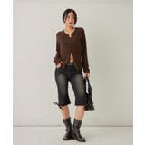 【WHO'S WHO gallery】レースアップデニムカプリパンツ | PAL GROUP OUTLET | 詳細画像15 