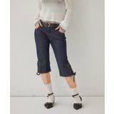 【WHO'S WHO gallery】レースアップデニムカプリパンツ | PAL GROUP OUTLET | 詳細画像23 