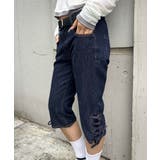 【WHO'S WHO gallery】レースアップデニムカプリパンツ | PAL GROUP OUTLET | 詳細画像29 