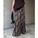 レオパード | 【DouDou】アニマルワッシャースカート | PAL GROUP OUTLET