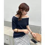 【Discoat】【umm】前後2WAY衿レース使いワンショルT | PAL GROUP OUTLET | 詳細画像8 
