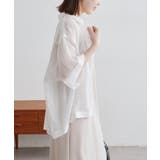 【Omekashi】シアーリネンハーフスリーブシャツ | PAL GROUP OUTLET | 詳細画像16