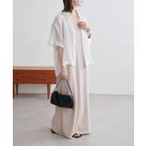 【Omekashi】シアーリネンハーフスリーブシャツ | PAL GROUP OUTLET | 詳細画像18