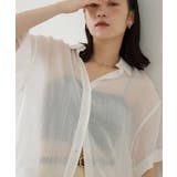 【Omekashi】シアーリネンハーフスリーブシャツ | PAL GROUP OUTLET | 詳細画像7