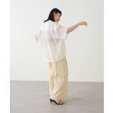 【Omekashi】シアーリネンハーフスリーブシャツ | PAL GROUP OUTLET | 詳細画像9