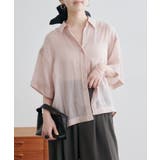 【Omekashi】シアーリネンハーフスリーブシャツ | PAL GROUP OUTLET | 詳細画像21
