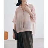 【Omekashi】シアーリネンハーフスリーブシャツ | PAL GROUP OUTLET | 詳細画像22
