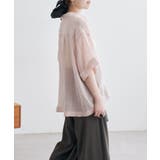 【Omekashi】シアーリネンハーフスリーブシャツ | PAL GROUP OUTLET | 詳細画像25