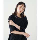 【Omekashi】ギャザーオフショルワンピース | PAL GROUP OUTLET | 詳細画像9 