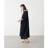 【Omekashi】ギャザーオフショルワンピース | PAL GROUP OUTLET | 詳細画像4 
