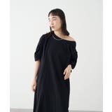 【Omekashi】ギャザーオフショルワンピース | PAL GROUP OUTLET | 詳細画像8 