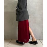 【Pasterip】Sheer rib zip skirt | PAL GROUP OUTLET | 詳細画像1