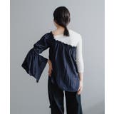 【Pasterip】Stripe one shoulder | PAL GROUP OUTLET | 詳細画像7 