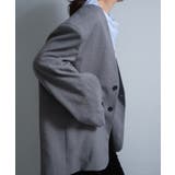 【Pasterip】Collarless dad jacket | PAL GROUP OUTLET | 詳細画像12 