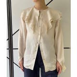 【Pasterip】Collared design blouse | PAL GROUP OUTLET | 詳細画像2 