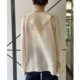 【Pasterip】Collared design blouse | PAL GROUP OUTLET | 詳細画像4 