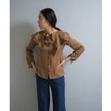 【Pasterip】Collared design blouse | PAL GROUP OUTLET | 詳細画像14 